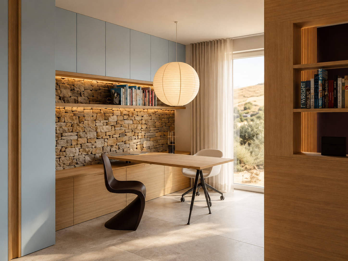 Innearchitektur Arbeitszimmer