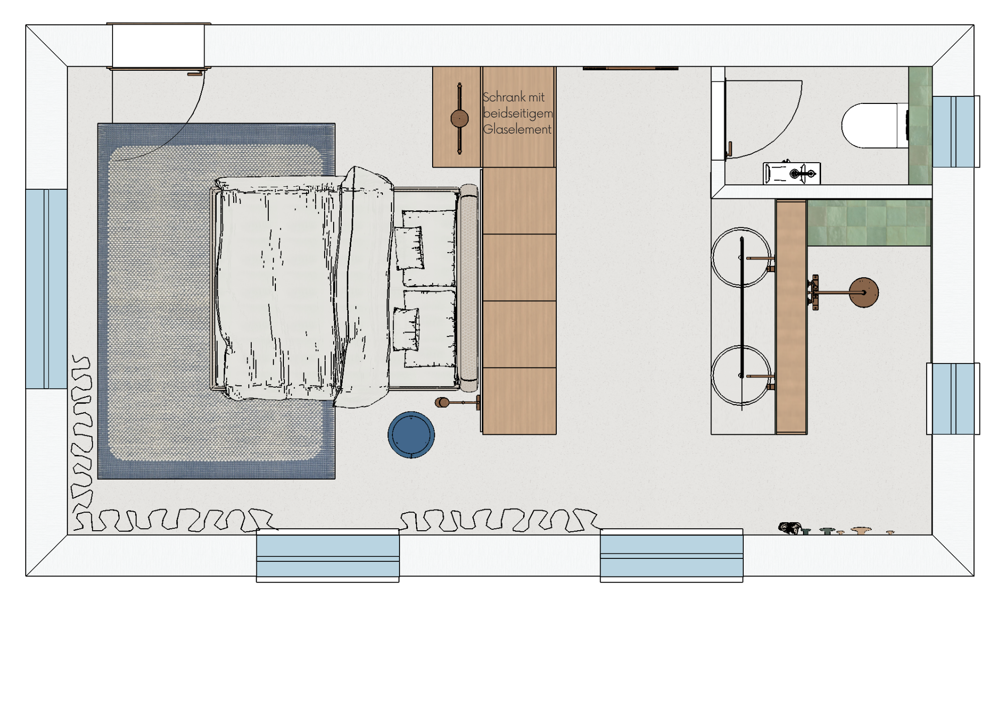 Schlafzimmer Grundriss-1
